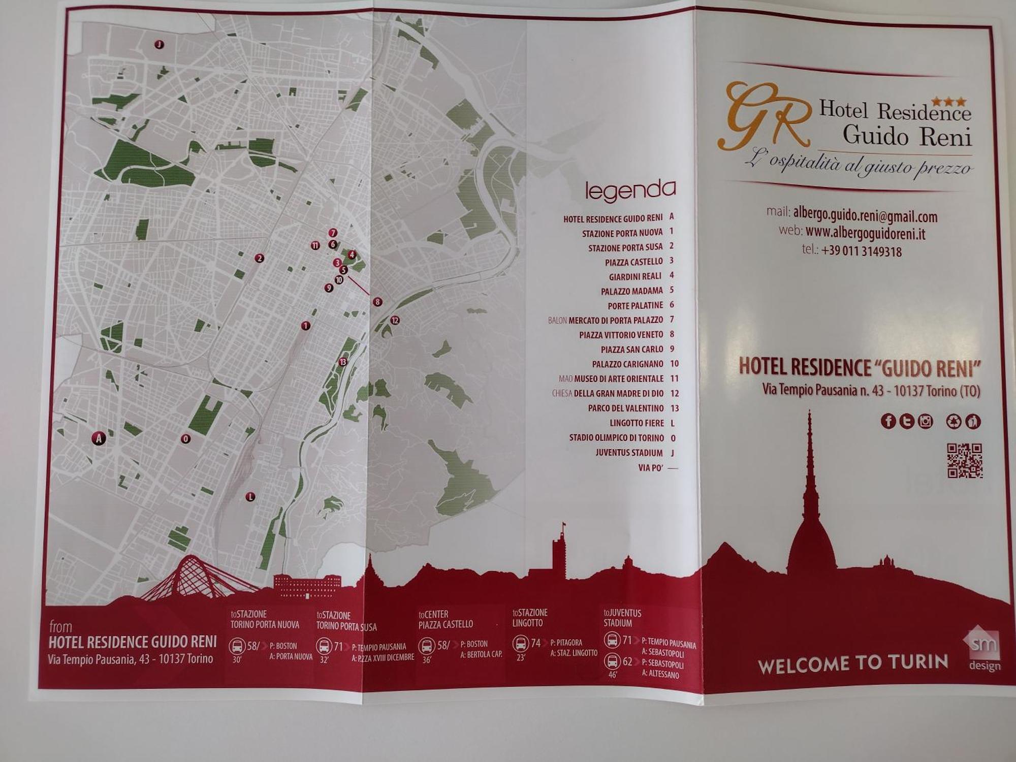 Albergo Guido Reni Torino Esterno foto